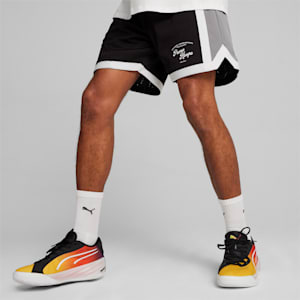 SHOWTIME Cheap Jmksport Jordan Outlet HOOPS Men's Basketball Mesh Shorts, Cheap Jmksport Jordan Outlet Black, extralarge